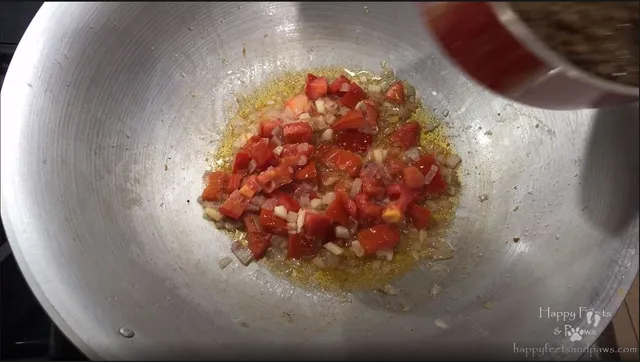 vegetables being cooked in wok