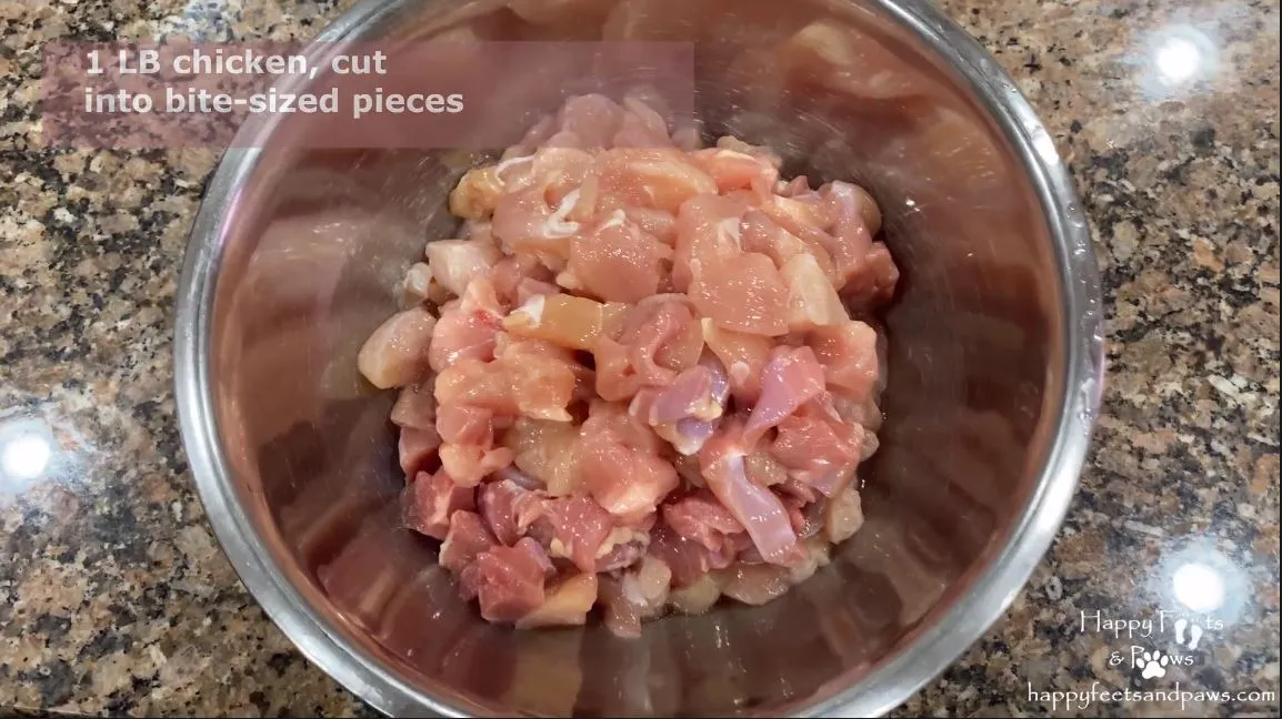 cut chicken for panang curry recipe
