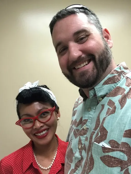 Mari and Jacob Petrosky, the couple behind Happy Feets and Paws.